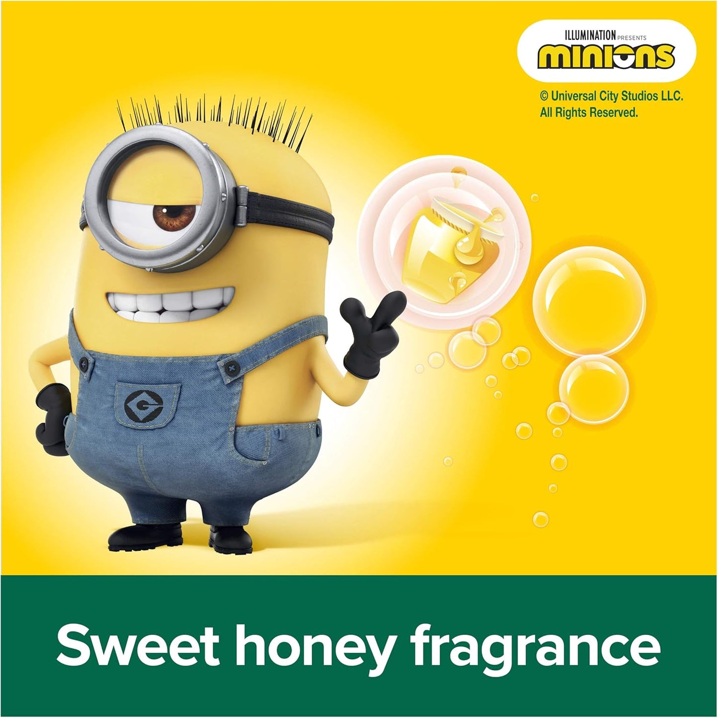 Kids 3 in 1 Hair Shampoo, Conditioner and Body Wash 700Ml, Minions Funny Honey, Hypoallergenic, Detangles Hair, No Parabens