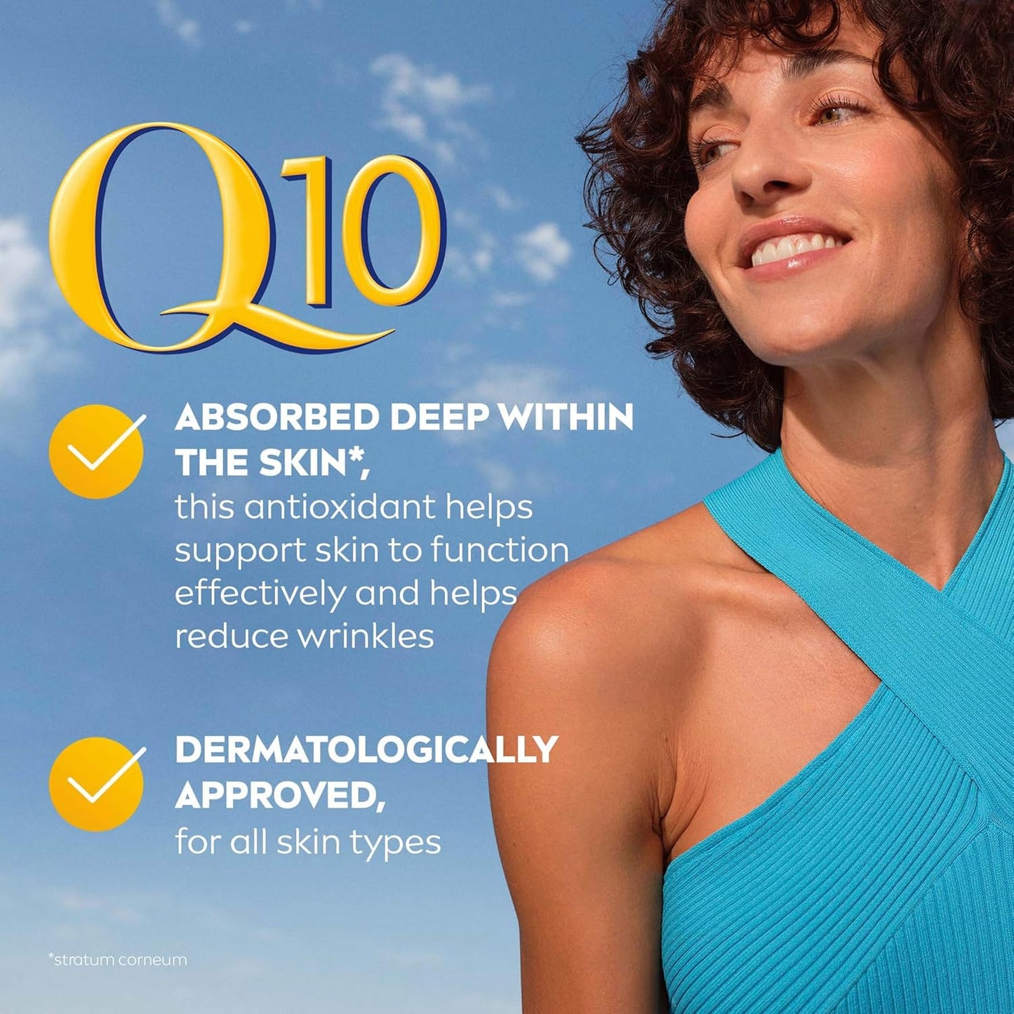 Q10 Anti-Wrinkle Nourishing Day Cream SPF 15 50Ml | Anti-Ageing Face Moisturiser | with Q10 & Argan Oil | Lasting 24-Hour Nourishment | Firms Skin | Reduces Signs of Aging