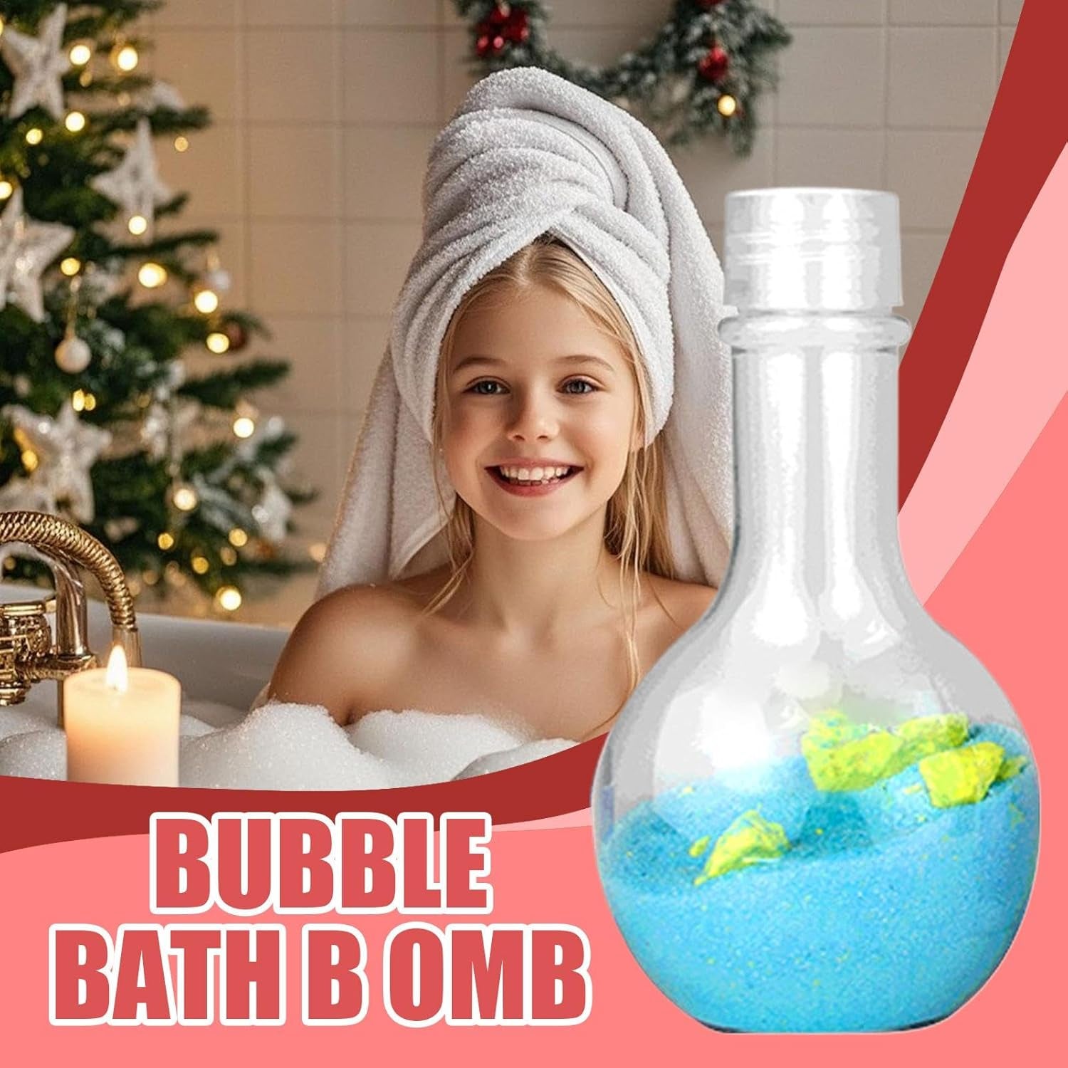 Bubble Bath, Bath Ball, Scented Bubble Bath, Bubble Bath Tablets, Scented Bubble Bath Fizzy Ball Children'S Toy Delightful Fragrance Portable Adds Fun to Playtime Enhances Bath Time Fun Safe for Kids