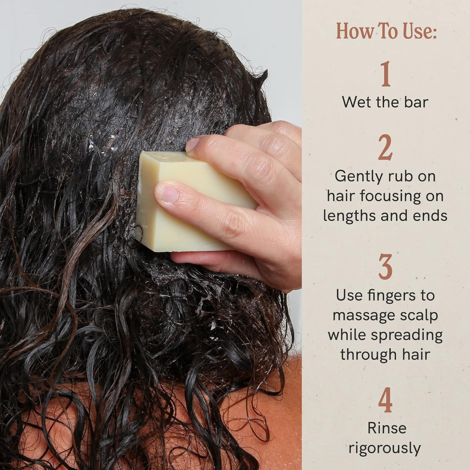 New Conditioner Bar 1.75Oz + Two Moisturizing Formula Shampoo Bars 3.5Oz Bundle | All-Natural Ingredients for Hair Clean, Soft, Tangle-Free | Eco-Friendly Biodegradable Made in the USA