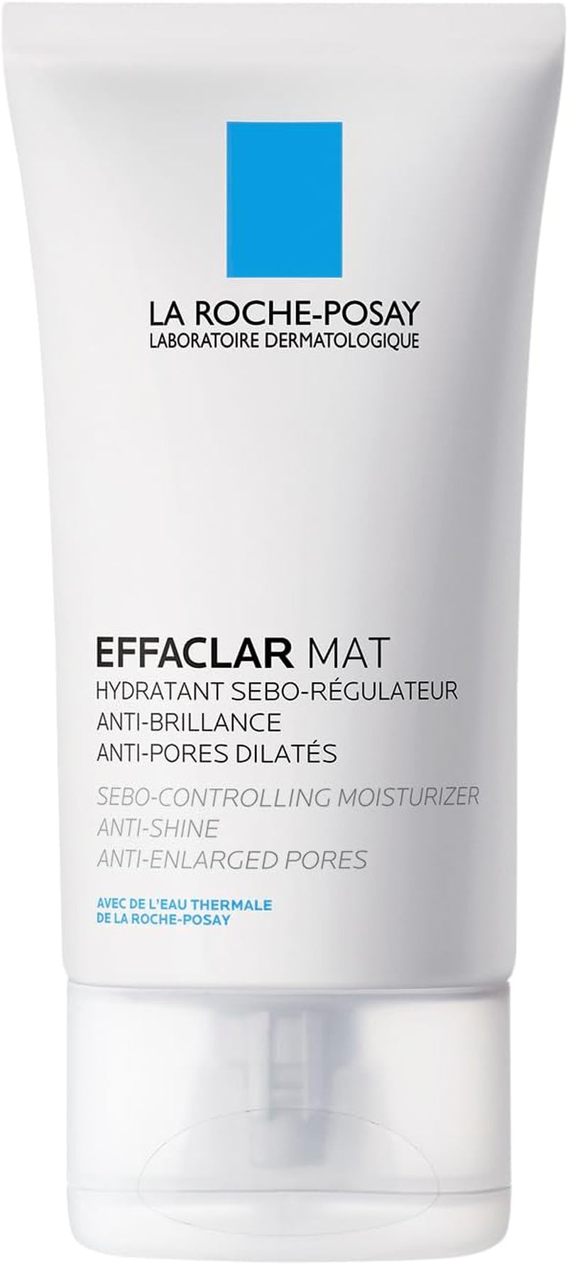 La Roche-Posay Anti-Acne Moisturiser, Anti-Shine, Anti-Enlarged Pores, Sebo-Controling Moisturiser, Effaclar Mat, 40Ml