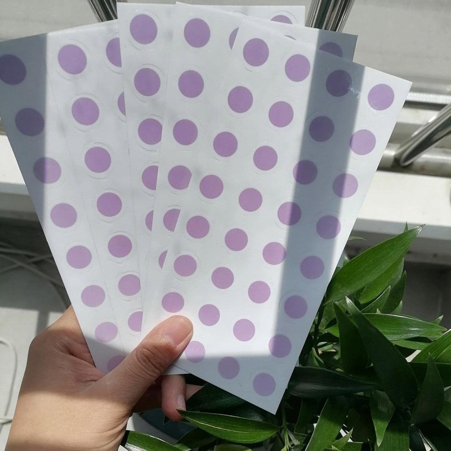 UV Sunscreen Patches - UV Sticker - Sunscreen Detecting Stickers Transparent -Adhesive for Sun Protection Reminder