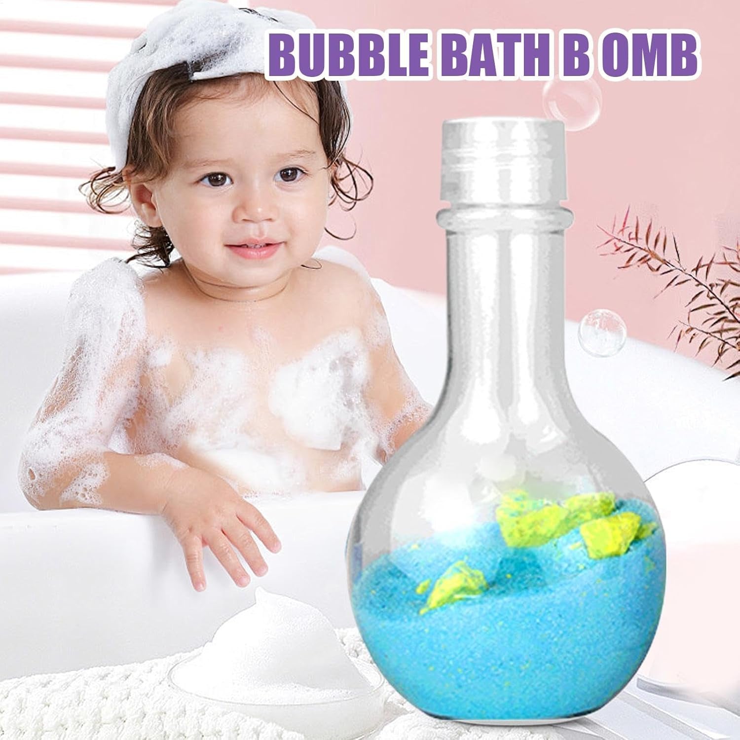 Bubble Bath, Bath Ball, Scented Bubble Bath, Bubble Bath Tablets, Scented Bubble Bath Fizzy Ball Children'S Toy Delightful Fragrance Portable Adds Fun to Playtime Enhances Bath Time Fun Safe for Kids